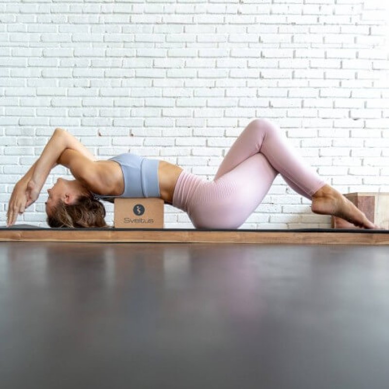 Cork yoga brick