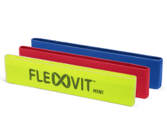 Pasipriešinimo juostų rinkinys FLEXVIT Mini (3vnt.) Pasipriešinimo juostų rinkinys FLEXVIT Mini (3vnt.)