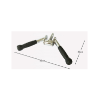 Gravity D Angled Pivoting Pressdown Bar with Rubber Grip Gravity D Angled Pivoting Pressdown Bar with Rubber Grip