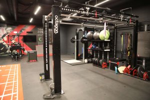 Custom Escape Fitness Octagon Functional Training Frame with attachments (used) Custom Escape Fitness Octagon Functional Training Frame with attachments (used)