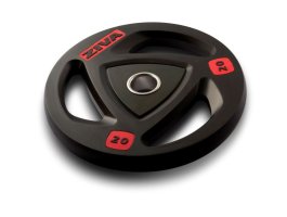 ZVO Rubber Grip Disc 25 kg, Red ZVO Rubber Grip Disc 25 kg, Red