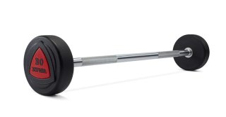 ZVO uretaninė štanga, raudona, įvairių svorių ZVO uretaninė štanga, raudona, įvairių svorių