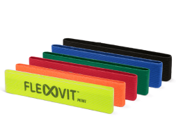 Pasipriešinimo gumų rinkinys FLEXVIT Mini (6vnt) Pasipriešinimo gumų rinkinys FLEXVIT Mini (6vnt)